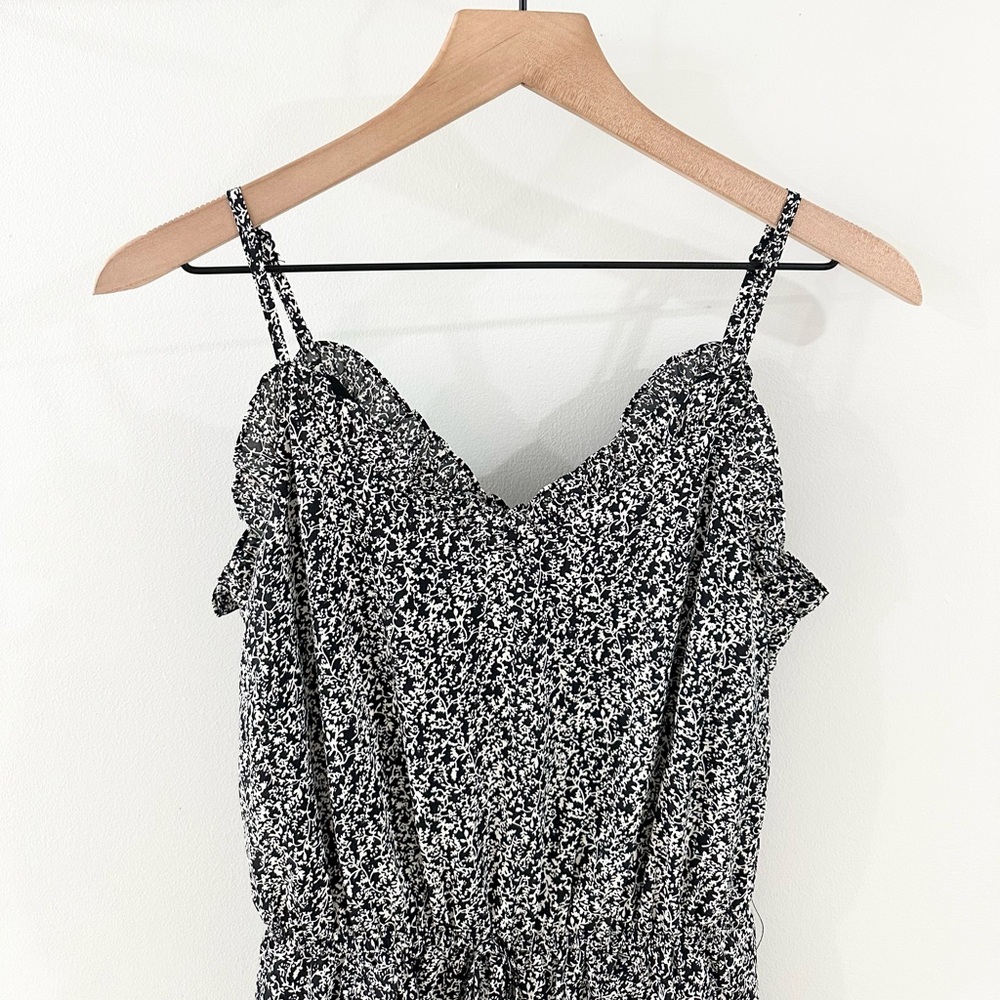 THML Ruffle Romper Black Size XS - Picture 4 of 7